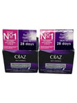 2 x Olay/Olaz Night Cream Firming & Lifting Export Packaging 50 ml 