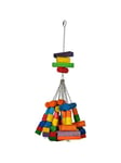 VADIGRAN Bird Toy wood big cubes multi color 76cm