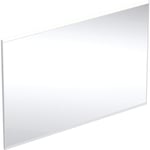 Geberit Option Plus Square spegel med belysning, dimbar, imfri, 105x70 cm, aluminium
