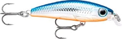 Rapala Ultra Light Minnow 04 Fishing lure, 1.5-Inch, Silver Blue