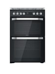 Hotpoint Hdm67G9C2Cb Dual Fuel Double Freestanding Cooker