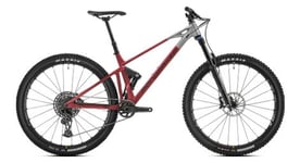 Vtt tout suspendu mondraker raze sram sx eagle 12v 29   rouge argent