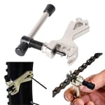 DAUERHAFT Bike Chain Splitter Practical, for Chains Between 1/2 * 1/8 Inch and 1/2 * 3/32 Inch