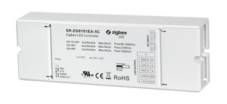 Sunricher RGBW Controller 5 kanaler 12-48V - Dimbar - Constant Voltage