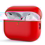 Apple AirPods Pro (2. Gen.) Tvådelat Silikon Fodral – Röd