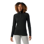 Smartwool Classic All-Season Merino Base Layer 1/4 Zip Boxed - Maillot thermique laine mérinos femme Black M
