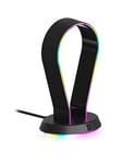 Stealth Led Light Up Gaming Headset Stand With 2X Usb Ports