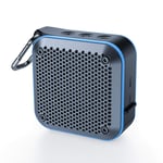 Waterproof Bluetooth Speaker, Shower IPX7 Waterproof Wireless Outdoor Mini Bluetooth Speakers, Bluetooth 5.0, AUX-in TF Card, 12 Hours Playtime, built in mic and 360¡ã TWS Stereo Sound Blue