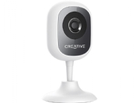 Creative Live! Cam IP SmartHD - Nätverksövervakningskamera - färg (Dag&Natt) - 1,3 MP - 1280 x 720 - fast lins - ljud - Wi-Fi - H.264 - DC 5 V