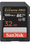 SanDisk 32GB Extreme PRO SDHC card + RescuePRO Deluxe, up to 100MB/s Memory Card