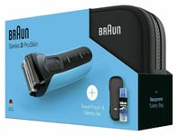 Braun Series 3 ProSkin Electric Shaver, Pouch and Gel 3010s