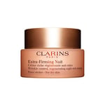 Clarins Extra Firming Nuit Night  Regenerating Anti wrinkles Cream For Dry Skin Women 1 x 50 Millilitres