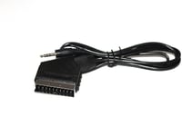 TVTech 3.5mm Av Jack To Scart Cable Jack, Connects To Satellite Receivers