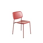 HAY Soft Edge 45 stol fall red, fall red stålstativ