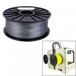 Bobine Fil Pla 1.75 Mm Argent Consommable Imprimante 3D 1 Kg Filament Impression YONIS