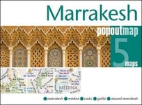 - Marrakesh PopOut Map Handy pocket size pop up city map of Bok