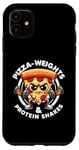 iPhone 11 Pizza Weights & Protein Shakes Workout Funny Gym Quotes Gym Case