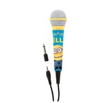LEXIBOOK Minions-mikrofon med 2,5 m lång kabel