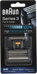 Braun Series 3 Electric Shaver Replacement Foil and Cutter, Maintain Peak Perfo
