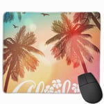 Aloha-Wallpapers_291854459 Mouse Pad with Stitched Edge Computer Mouse Pad with Non-Slip Rubber Base for Computers Laptop PC Gmaing Work Mouse Pad