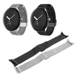 Magnetic Mesh Loop Bands For Google Pixel Watch Band Metal Adjustable Stainl FST