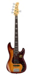 Sire P7 2nd Gen Series Marcus Miller Alder 5-string Bass Guitar Tobacco Sunburst