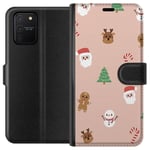 Samsung Galaxy S10 Lite Svart Plånboksfodral Klassisk Julfest