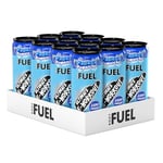 Applied Nutrition BodyFuel Pre Workout Energy Drink | Sugar Free, 200mg Caffeine, 1000mg Beta Alanine, 2000mg Citrulline, Vitamin B12 & B3 | (Pack of 12 Cans x 330ml) (Frozen Popsicle)