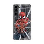 ERT GROUP Coque de téléphone Portable pour Samsung S23 Original et sous Licence Officielle Marvel Motif Spider Man 008 Parfaitement adapté à la Forme du téléphone Portable, Coque en TPU