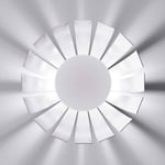Marchetti Valkoinen LED-design-kattovalaisin Loto, 27 cm