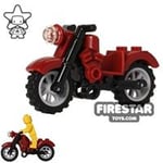 LEGO - Motorbike - Dark Red
