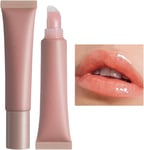 Lip Gloss, Shine Primer Lip Tints Nourishing Lip Glow Oil Non-Sticky, Tinted Lip