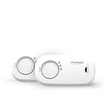 FireAngel Carbon Monoxide Alarm Detector With Replaceable Battery Pack of 2