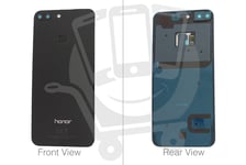 Genuine Honor 9 Lite Dual Sim LLD-L31 Black Battery Cover - 02351SMM