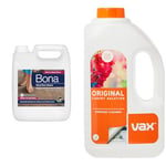 Bona Wood Floor Cleaner Liquid | Wooden Floor Cleaner | Robot Liquid & Vax Original 1.5L Carpet Cleaner Solution | Suitable for Everyday Cleaning - 1-9-142055
