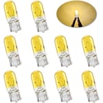 Gul - T10 W5W Miniatyr Standard Halogenlampa 194168501 DRL Co
