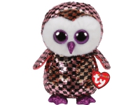 TY Flippables Checks plush toy owl 23cm (36785)