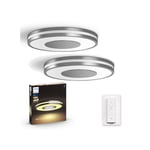 Philips Hue - 2xBeing Ceiling Light Aluminium - Bundle