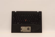 Lenovo Nano X1 2 Keyboard Palmrest Top Cover UK Black 5M11H41852