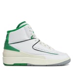Skor Nike Air Jordan 2 Retro (GS) DQ8562 103 White/Lucky Green/Sail