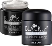 [Mizon] Black Snail All in One Cream (75Ml) Premium Snail Repair Cream, Intensiv