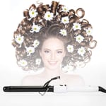 WANGXN Professional Automatic Hair Curler Rollers Ceramic Cone Salon Curling Irons Wand Hairstyling Tool Electric Curly