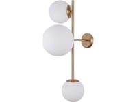 Italux Wall Lamp Ready Led Wall Lamp For The Living Room Modern Italux Vailante Balls Wl-31221-3-Hbr