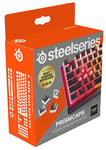 SteelSeries PrismCaps – Double Shot Pudding-style Keycaps – Durable PBT Thermoplastic – Compatible with Most Mechanical Keyboards – MX Stems – Black (Nordic Layout)