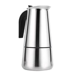Stovetop Coffee Makers, Stainless Steel Stovetop Espresso Maker Cafe Moka Pot Maker Suitable for Induction Hob Home Office Use(450ml)