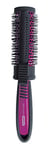 Titania Sèche-cheveux Brosse ronde, diamètre Env. 4.6 cm avec clip, Noir/Violet, 1er Pack (1 x 101 g)