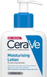 CeraVe Moisturising Lotion | 236ml/8oz | Daily Face & Body 236 ml (Pack of 1) 