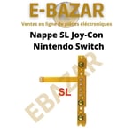 Nappe Bouton SL Touche Manette Joy-con Ruban Pour Nintendo Switch - Jaune