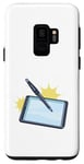 Galaxy S9 Pen and Drawing tablet for artists Case
