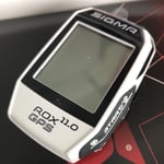 Sigma ROX 11.0 Bike GPS - Bicycle Computer- Was £170!…BICYCLE GPS-WHITE VERSION